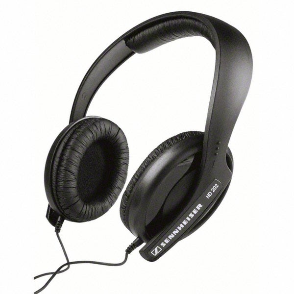 Sennheiser HD 202-II On-Ear Headphones - Black