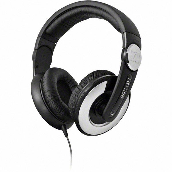 Sennheiser HD 205-II Over Ear Headphones - Black/Silver