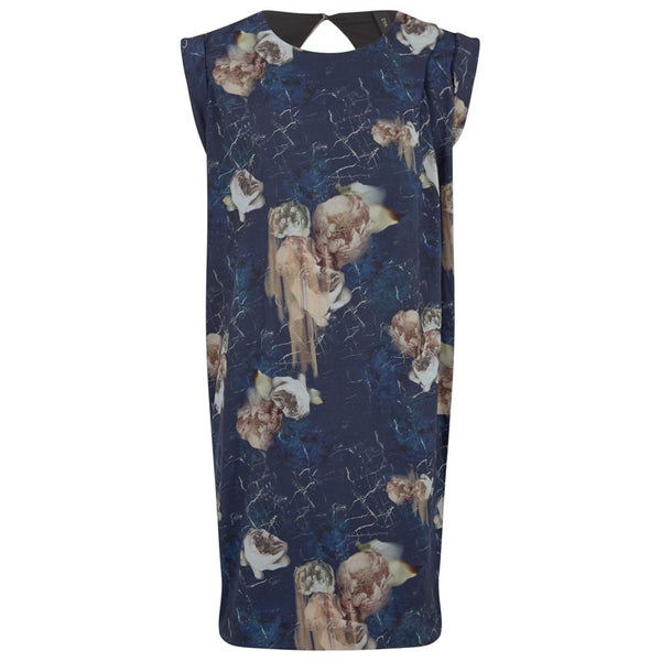 Y.A.S Women's Edge Cliff Floral Dress - Navy