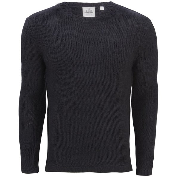 Cheap Monday Men's Cell Knitted Jumper - Black