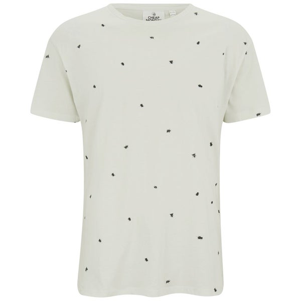 Cheap Monday Men's Standard Fly T-Shirt - Dirty White