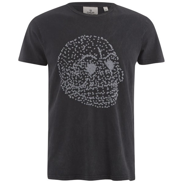Cheap Monday Men's Standard Fly Skull T-Shirt - Black