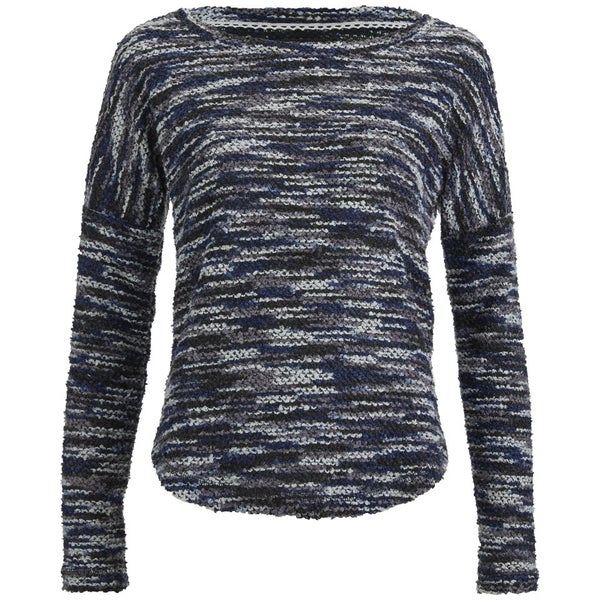ONLY Women's Tracy Long Sleeve Sweatshirt - Peacoat