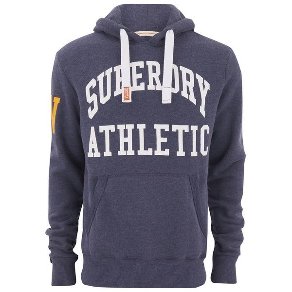 Superdry Men's Xl Athletic Hoody - Princeton Blue