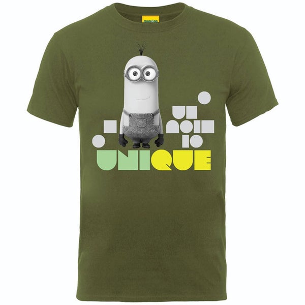 Minions Unique Men's T-Shirt - Military Green