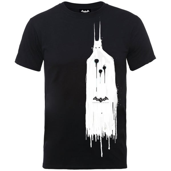 DC Comics Batman Arkham Knight Ghost Men's T-Shirt - Black