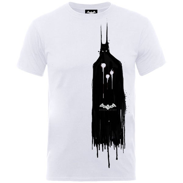 DC Comics Batman Arkham Knight Ghost Men's T-Shirt - White