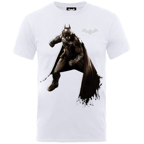 DC Comics Batman Arkham Knight Shadow Stance Men's T-Shirt - White