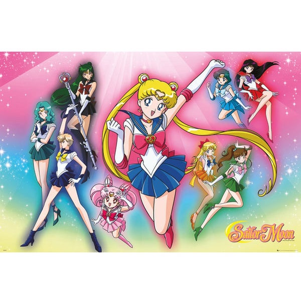 Sailor Moon Burst - 24 x 36 Inches Maxi Poster
