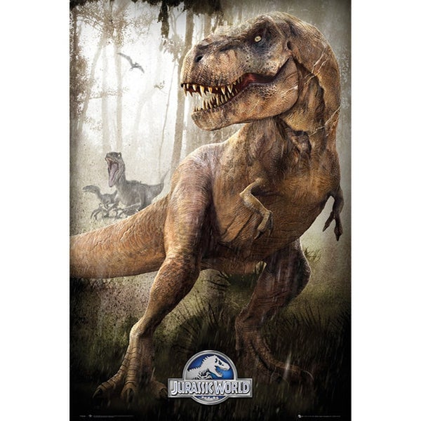 Jurassic World T-Rex - 24 x 36 Inches Maxi Poster