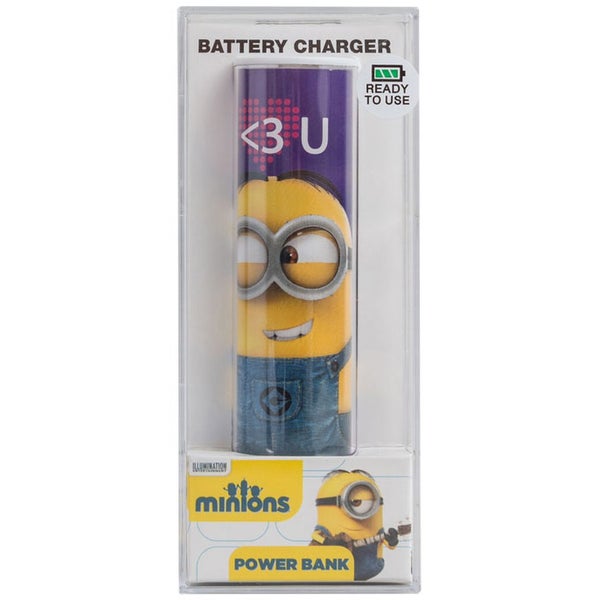 Tribe Minions Heart Portable Power Bank