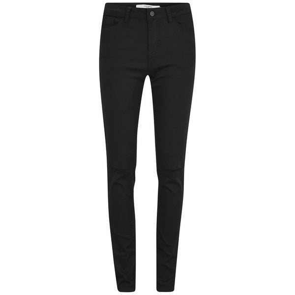 Vero Moda Women's Seven Slim Ripped Jeans - Black