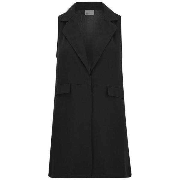 Vero Moda Women's Hong Sleeveless Waistcoat - Black