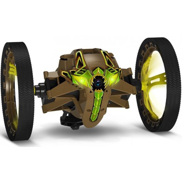 Parrot Minidrone Jumping Sumo 'Insectoid' (Live Video Streaming and Recording) - Khaki Brown