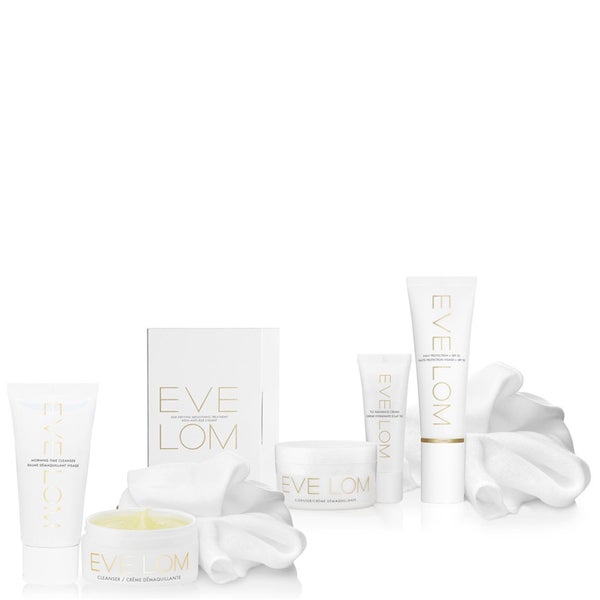 Eve Lom Deluxe Signature Cleansing Radiance Kit (Værdi: £178,00)