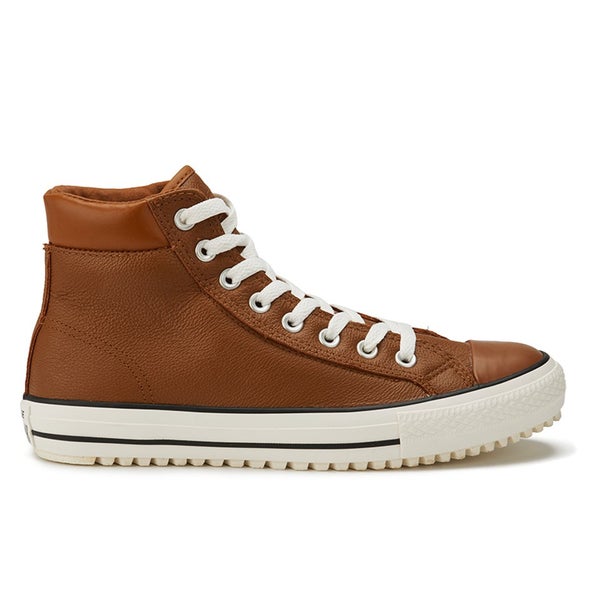 Converse Men's Chuck Taylor All Star Leather/Thinsulate Converse Boots - Pinecone Brown/Egret/Egret