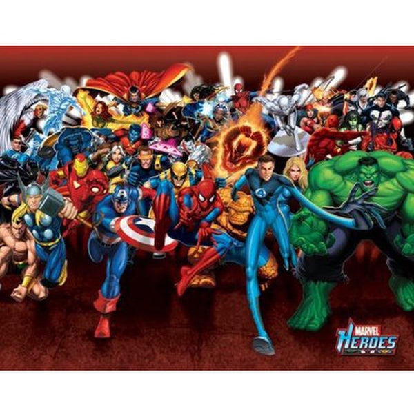 Marvel Heroes Attack - 16 x 20 Inches Mini Poster
