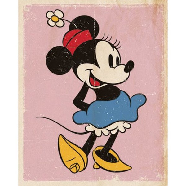 Disney Minnie Mouse Retro - 16 x 20 Inches Mini Poster