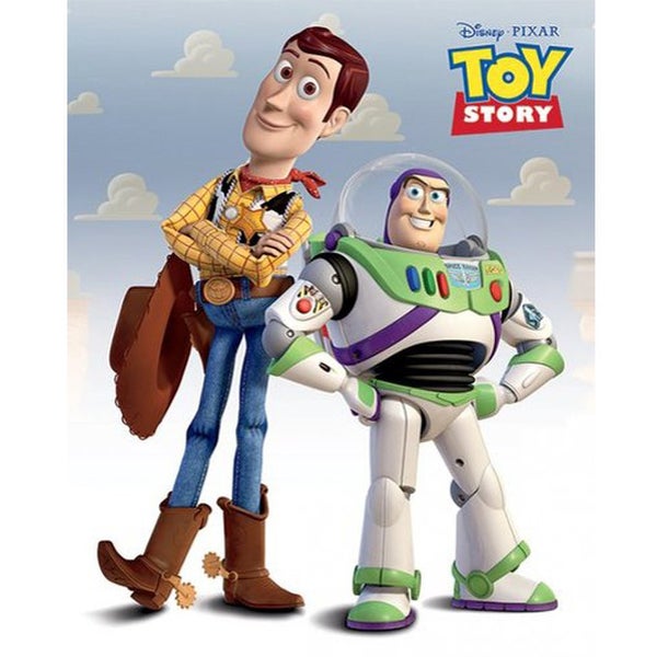 Disney Toy Story Woody & Buzz - 16 x 20 Inches Mini Poster