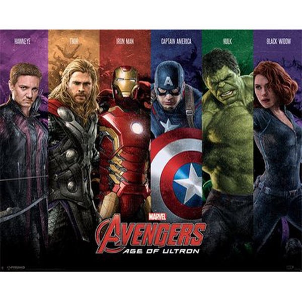 Marvel Avengers Age Of Ultron Team - 16 x 20 Inches Mini Poster