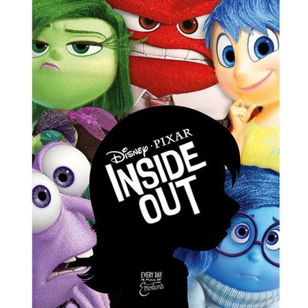 Disney Inside Out Silhouette - 16 x 20 Inches Mini Poster