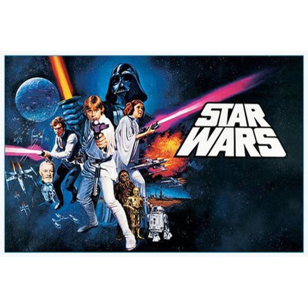 Star Wars A New Hope Landscape - 24 x 36 Inches Maxi Poster