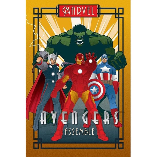 Marvel Deco Avengers - 24 x 36 Inches Maxi Poster