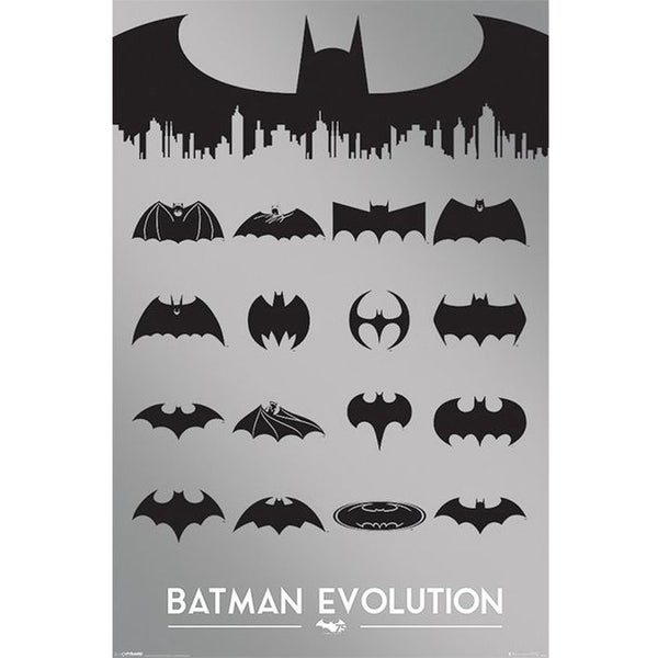 DC Comics Batman Evolution - 24 x 36 Inches Maxi Poster
