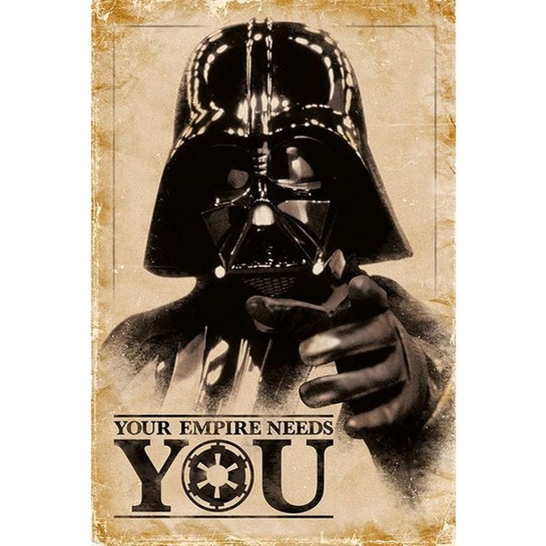 Star Wars Your Empire Needs You - 24 x 36 Inches Maxi Poster