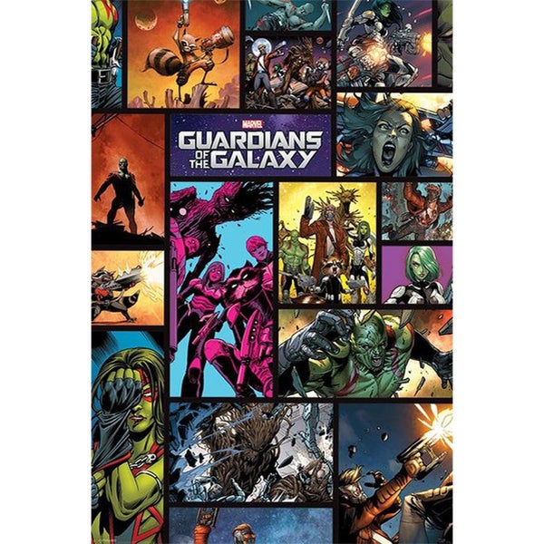 Marvel Guardians Of The Galaxy Comics - 24 x 36 Inches Maxi Poster