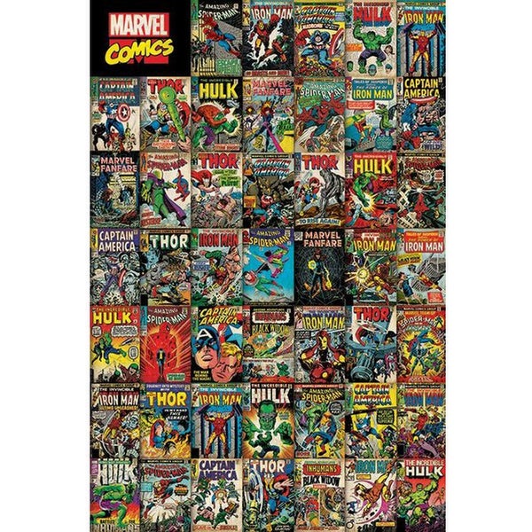 Marvel Avengers Covers - 24 x 36 Inches Maxi Poster