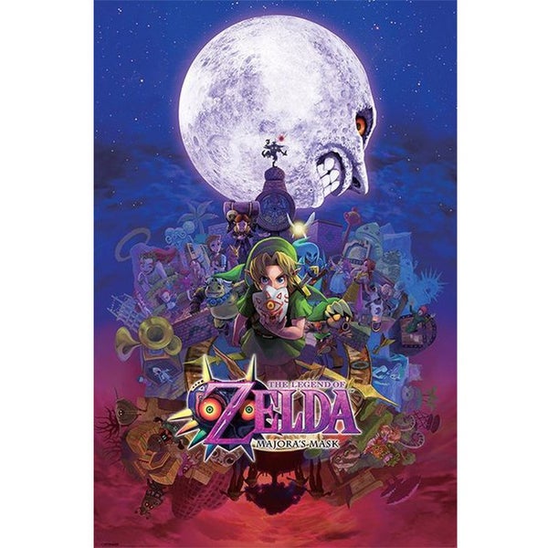 Nintendo The Legend Of Zelda Majora's Mask - 24 x 36 Inches Maxi Poster