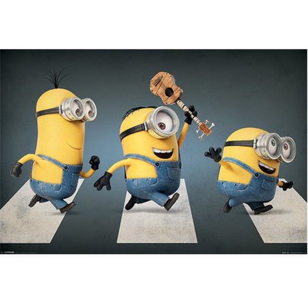 Minions Abbey Road - 24 x 36 Inches Maxi Poster