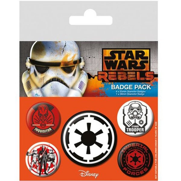 Star Wars Rebels Villains - Badge Pack