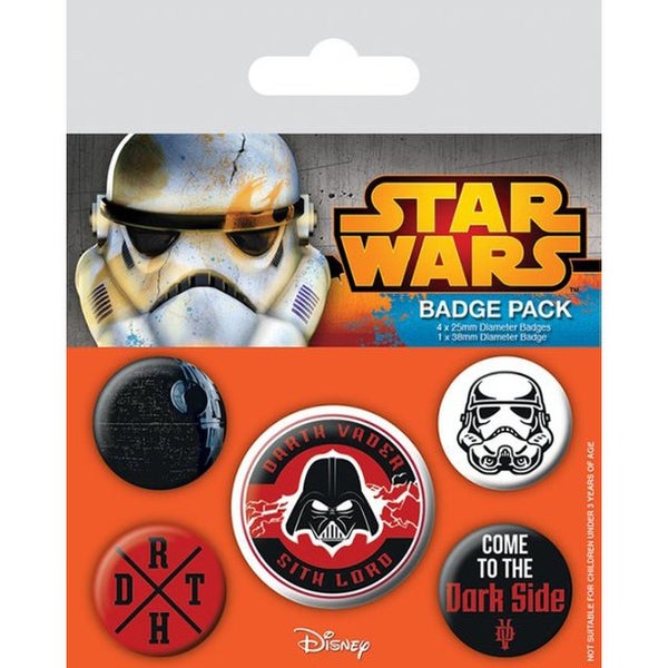 Star Wars Dark Side - Badge Pack