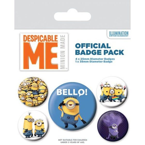 Despicable Me Variety - Badge Pack