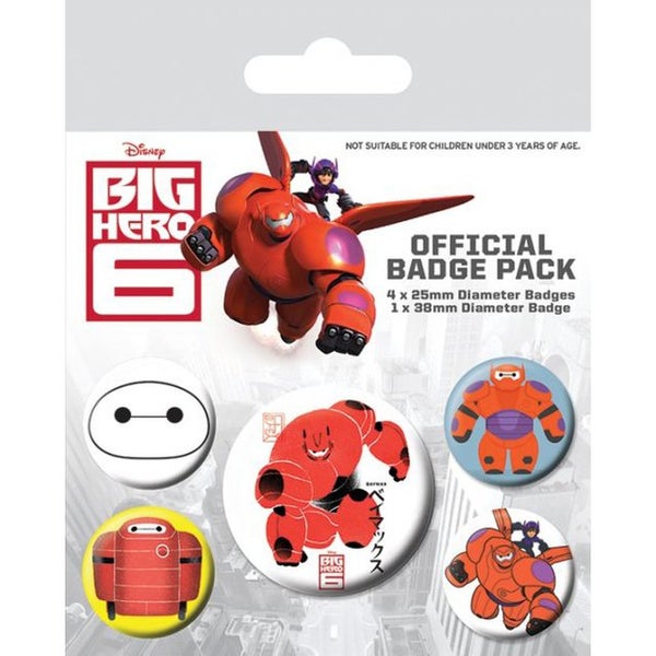Disney Big Hero 6 Baymax - Badge Pack
