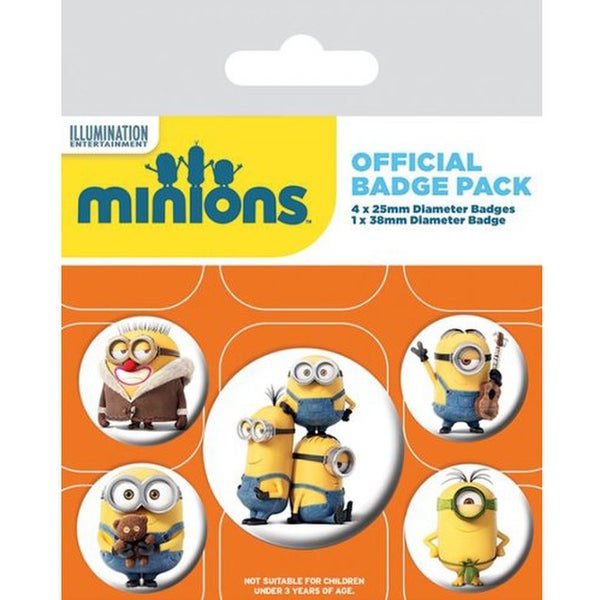 Minions Characters - Badge Pack