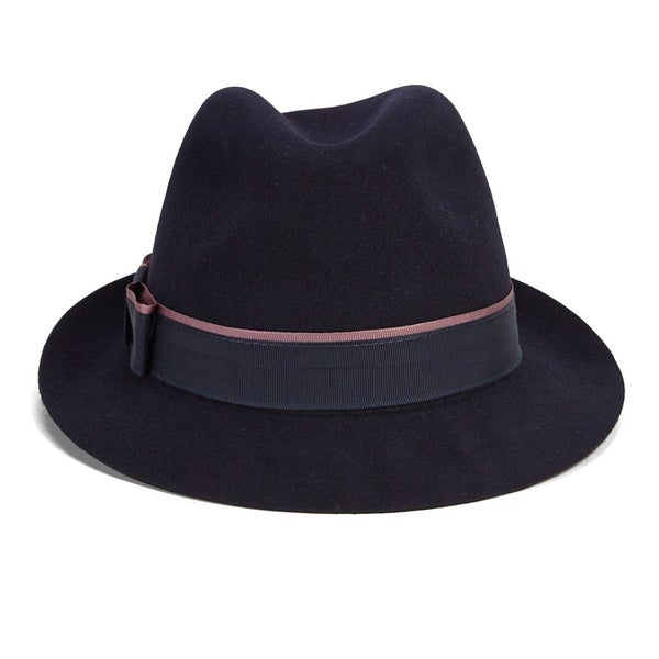 Christys' London Women's Melissa Fur Felt Trilby Hat - Navy
