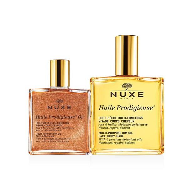 NUXE Huile Prodigieuse and Huile Prodigieuse Golden Shimmer Duo