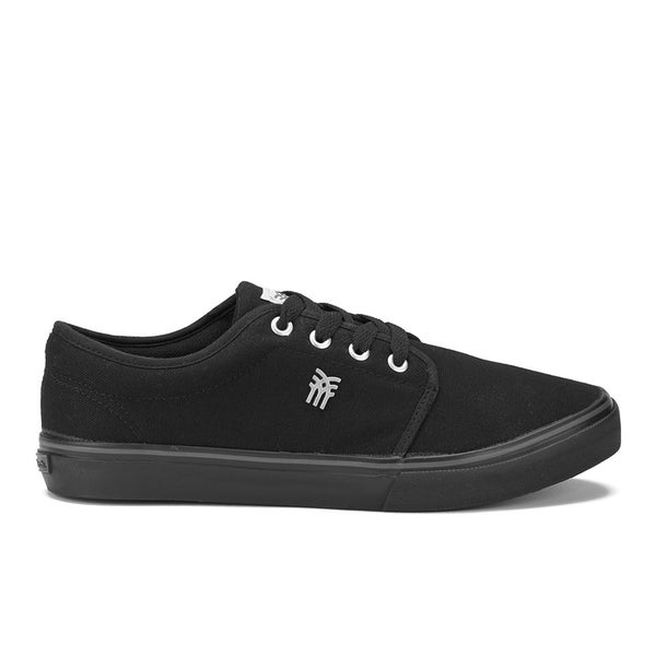 Fenchurch Men's Grind Canvas Pumps - Black