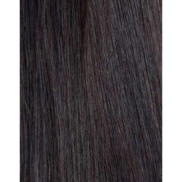 100% Remy Colour Swatch Hair Extension de Beauty Works - Ebony 1B
