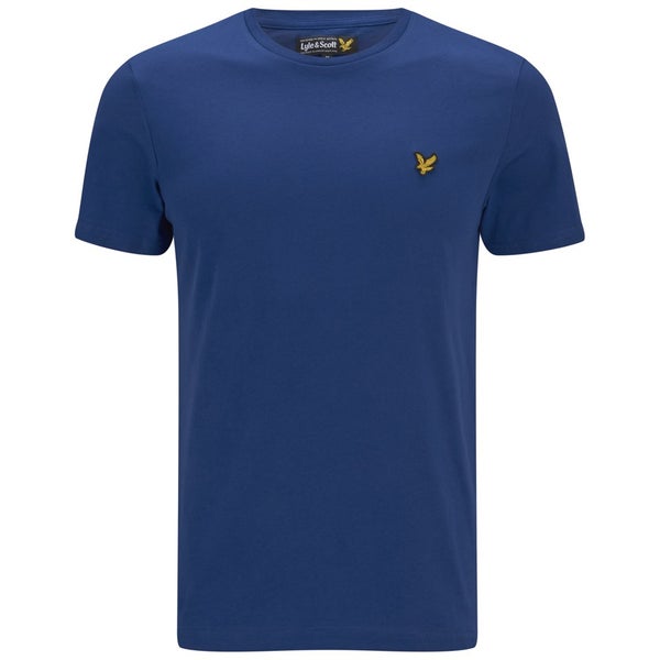 Lyle & Scott Vintage Men's Short Sleeve Crew Neck T-Shirt - Saltire Blue