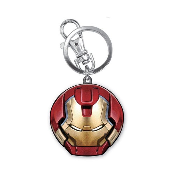 Marvel Avengers Age of Ultron Hulkbuster Head Coloured Pewter Key Chain