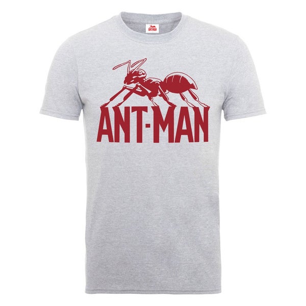 Zavvi Exclusive Marvel Men's Ant Man Logo T-Shirt - Heather Grey