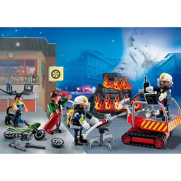 Playmobil Advent Calendar Fire Rescue Operation (5495)