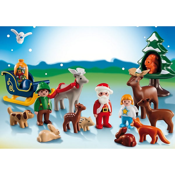 Playmobil Advent Calendar 1.2.3 Animals in the Forest (5497)