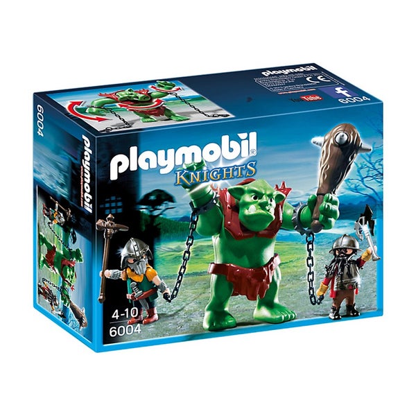 Playmobil Giant Troll with Dwarf Fighters (6004)