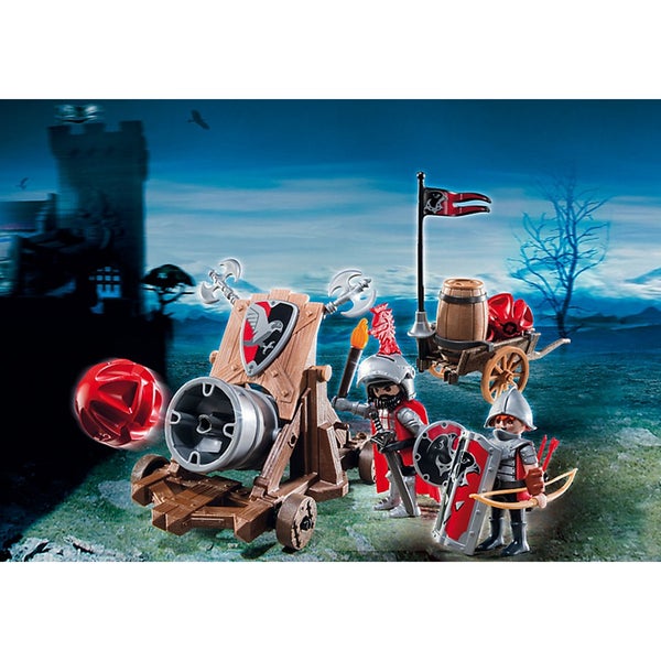 Playmobil -Chevaliers de l'Aigle avec canon géant (6038)