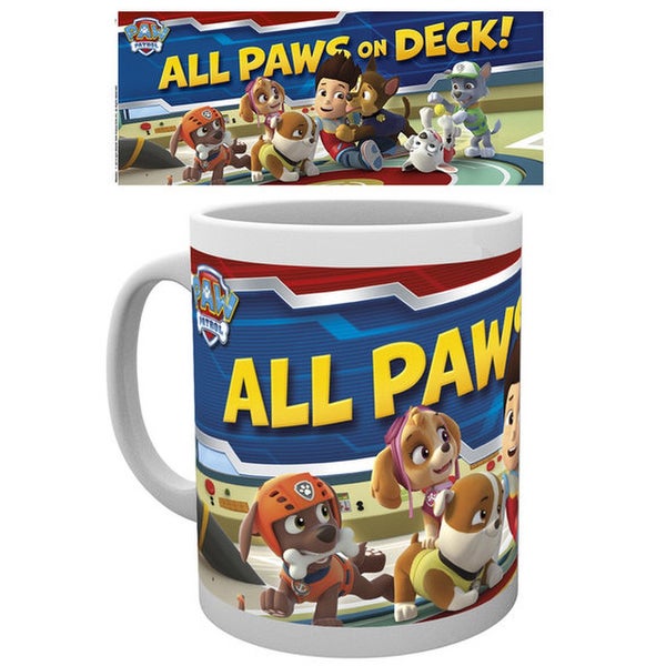 Paw Patrol Paws On Deck - Mug
